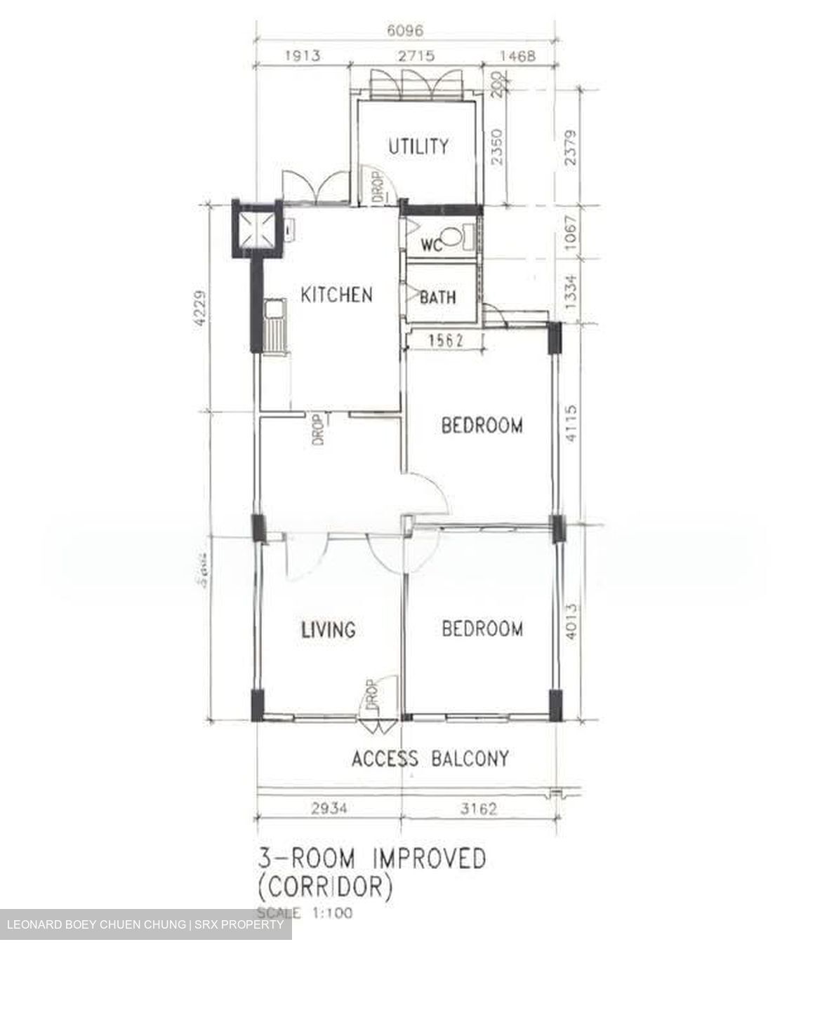 Blk 11 BOON KENG VILLE (Kallang/Whampoa), HDB 3 Rooms #538763141